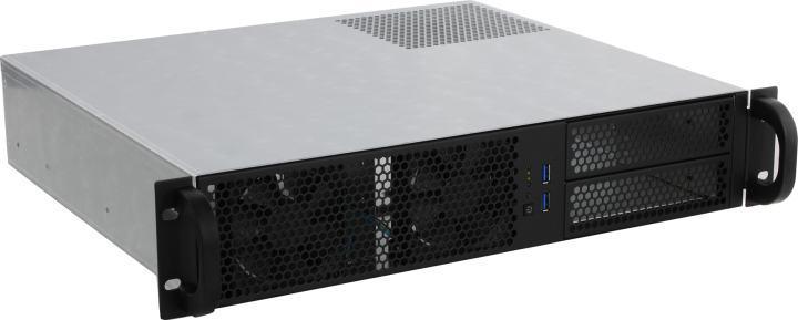 Procase RM238-B-0 Корпус 2U Rack server case, черный, без блока питания(PS/2,mini-redundant), глубина 380мм, - фото 1 - id-p214275846