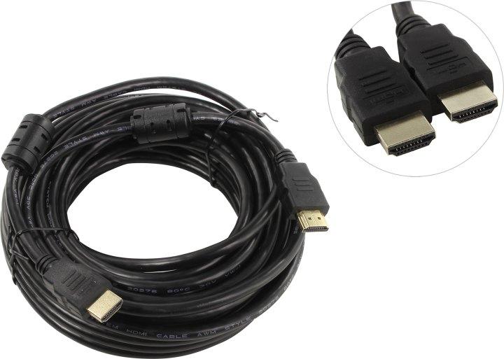 5bites APC-200-100F Кабель HDMI to HDMI (19M -19M) 10м 2 фильтра ver2.0 - фото 1 - id-p212700569