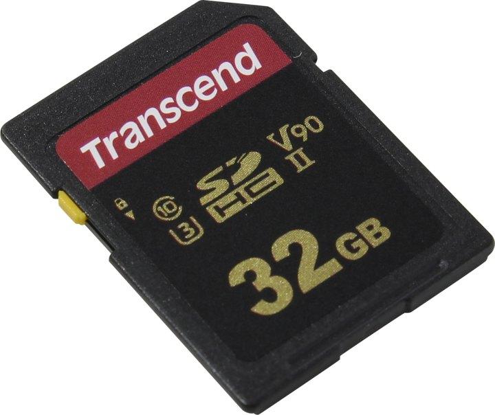 Карта памяти Transcend TS32GSDC700S SDHC 32Gb UHS-II U3 V90 - фото 1 - id-p204487743