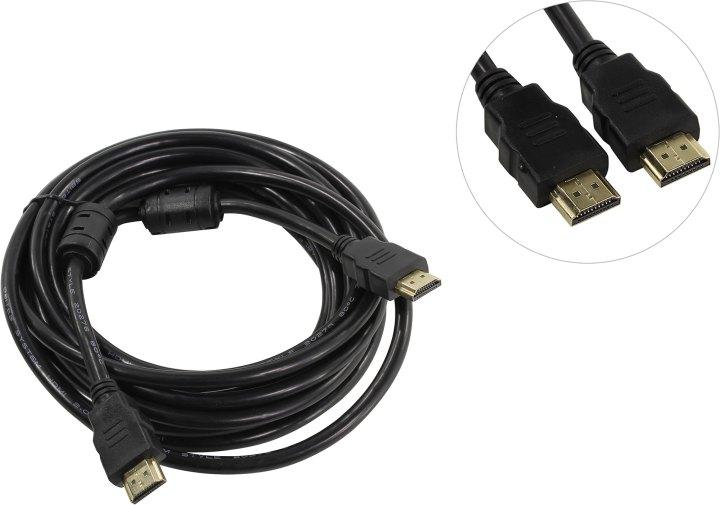 5bites APC-200-050F Кабель HDMI to HDMI (19M -19M) 5м 2 фильтра ver2.0 - фото 1 - id-p212700571