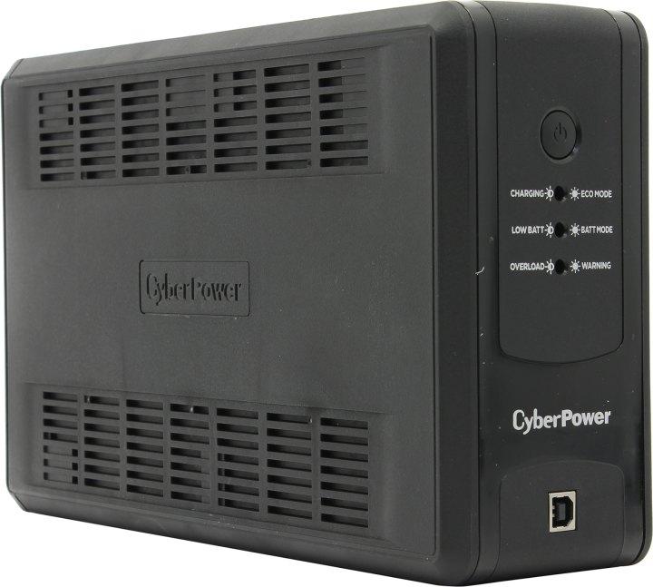 UPS CyberPower UT850EG {850VA/425W USB/RJ11/45 (3 EURO)} - фото 1 - id-p212703667