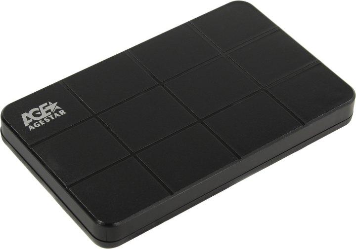 Мобильное шасси AgeStar 3UB2P1 (Внешний бокс для 2.5" SATA HDD USB 3.0) - фото 1 - id-p204694721