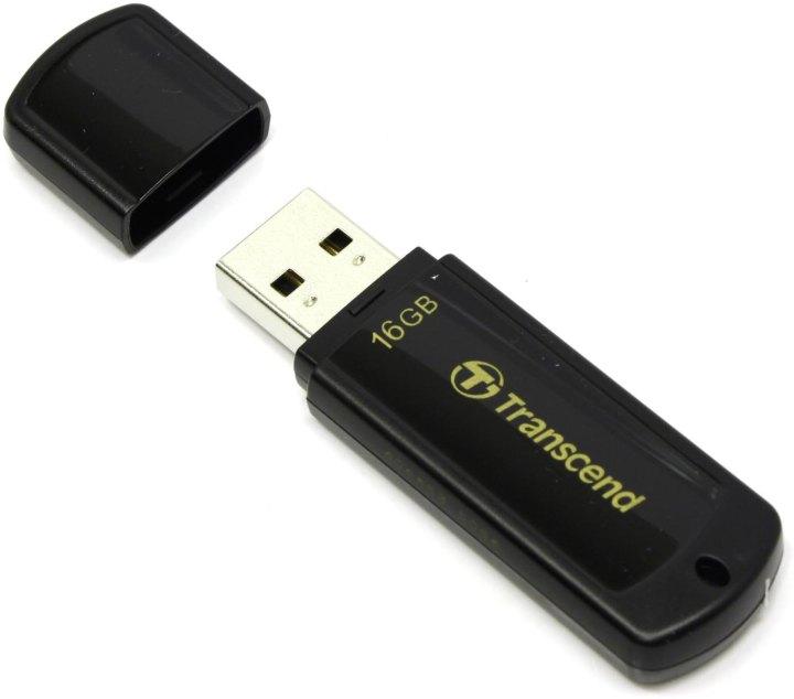 Transcend USB Drive 16Gb JetFlash 350 TS16GJF350 {USB 2.0} - фото 1 - id-p203917987