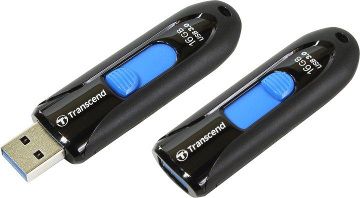 Transcend USB Drive 16Gb JetFlash 790 TS16GJF790K {USB 3.0} - фото 1 - id-p203917996