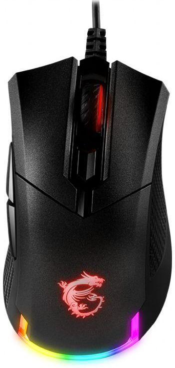 Мышь MSI Clutch GM50 черный оптическая (7200dpi) USB2.0 (6but) - фото 1 - id-p212717361