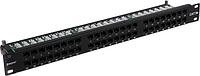 Коммутационная панель Patch Panel 19" 1U UTP 48 port кат.5e Exegate EX281081RUS разъём KRONE&110 (dual IDC)