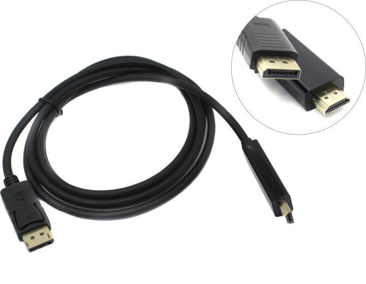 Exegate EX-CC-DP-HDMI-1.8 Кабель-переходник DisplayPort (M) - HDMI (M) 1.8м EX284915RUS - фото 1 - id-p212700896