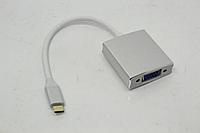 Кабель-адаптер USB3.1 Type-Cm -- VGA(f),TelecomTUC030