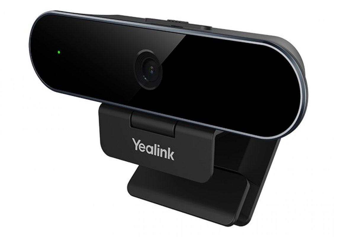 YEALINK UVC20 (USB-видеокамера FHD 5МП EPTZ, встроенный микрофон, SmartLight, шторка, AMS 2 года), шт - фото 1 - id-p212708930