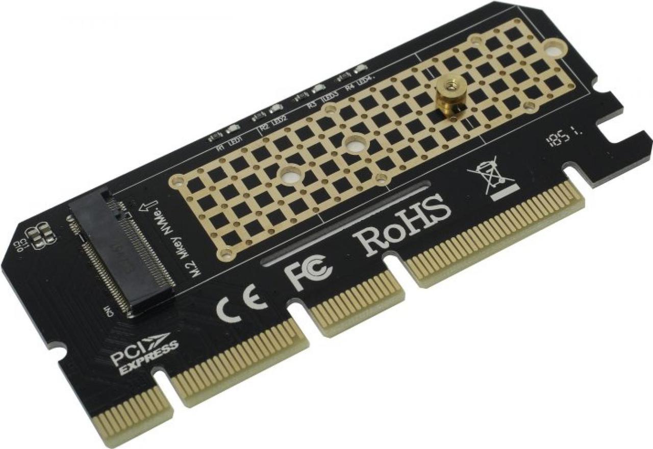 Переходник Espada PCIeNVME Адаптер M.2 - PCI-Ex16 - фото 1 - id-p203912374