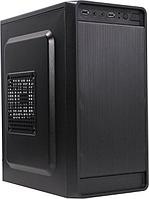 Exegate EX283123RUS Корпус Minitower ExeGate BAA-108 Black, mATX, AAA350, 80mm, 2*USB, Audio