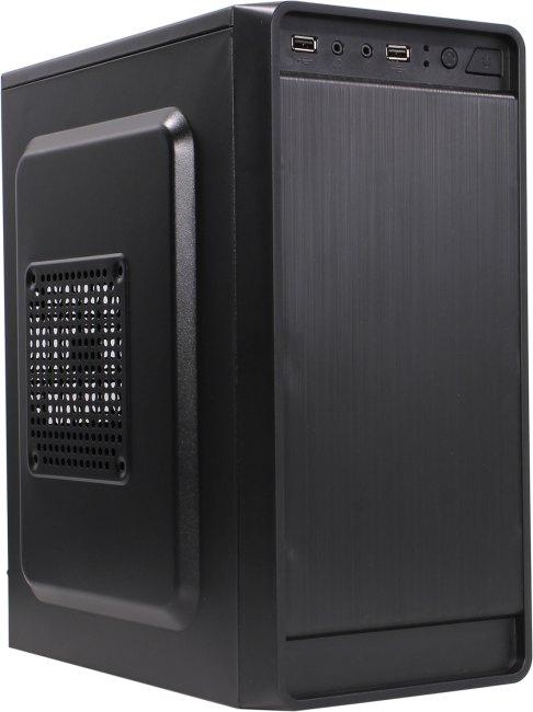 Exegate EX283123RUS Корпус Minitower ExeGate BAA-108 Black, mATX, AAA350, 80mm, 2*USB, Audio - фото 1 - id-p203912378