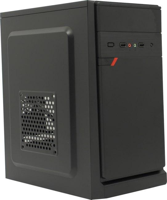 Exegate EX283059RUS Корпус Minitower ExeGate BAA-106 Black, mATX, AAA450, 80mm, 2*USB, Audio - фото 1 - id-p212706025