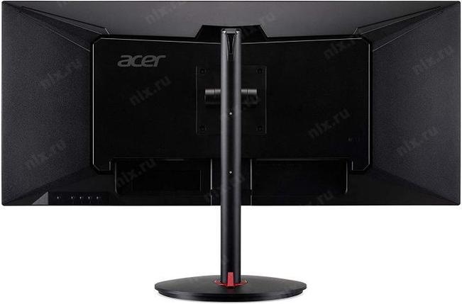 Монитор Acer 34" Nitro XV340CKPbmiipphzx черный IPS LED 1ms 21:9 HDMI DisplayPort, фото 2