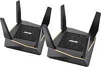 Маршрутизатор ASUS RT-AX92U 2-pack TriBand Router (4UTP 1000Mbps, 1WAN, 802.11a/b/g/n/ac/ax, 2xUSB)