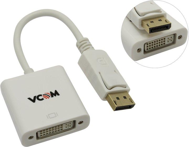 VCOM CG602-0.15м Кабель-переходник DisplayPort (M) - DVI (F) 0.15м - фото 1 - id-p203911012