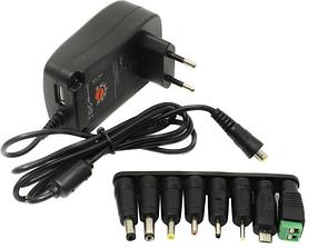 KS-is KS-383 блок питания (3-12V 30W) + USB +8 сменных разъёмов питания