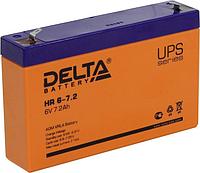 Аккумулятор Delta HR 6-7.2 (6V 7.2Ah) для UPS