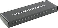 Разветвитель VCOM DD4112 1U HDMI Splitter (1in - 12out) + б.п.