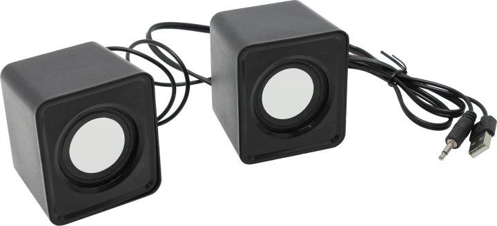 Колонки 2.0 Defender SPK 22 black (2x2.5W, питание от USB) (65503) - фото 1 - id-p212706063