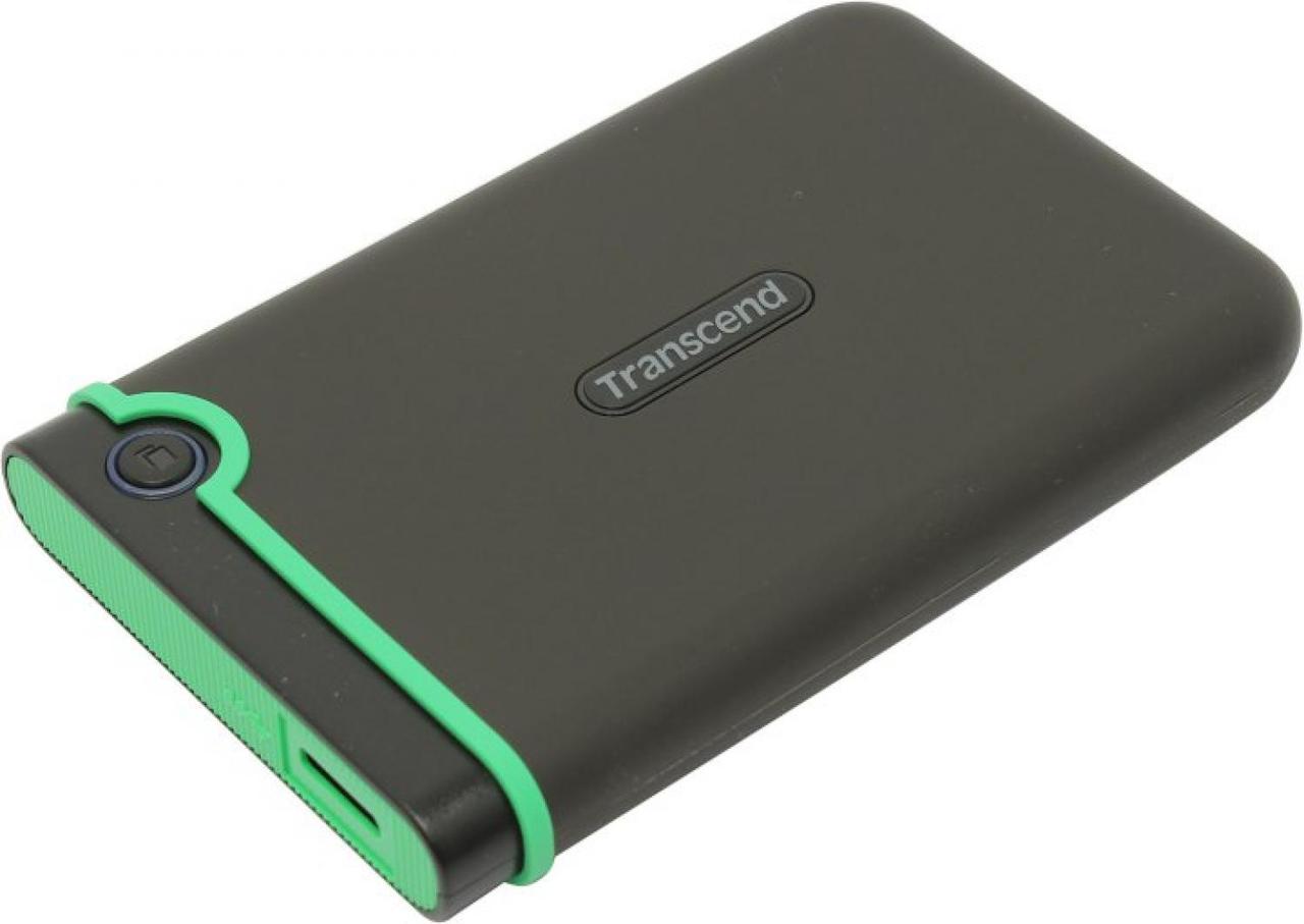 Transcend Portable HDD 1Tb StoreJet TS1TSJ25M3S {USB 3.0, 2.5", grey} - фото 1 - id-p212702551