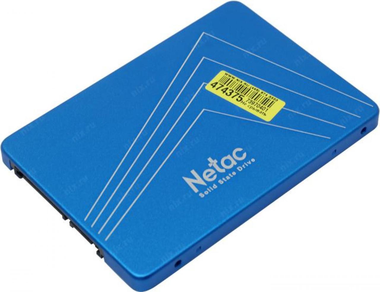 Накопитель SSD 1 Tb SATA 6Gb/s Netac N600S NT01N600S-001T-S3X 2.5" - фото 1 - id-p203912550