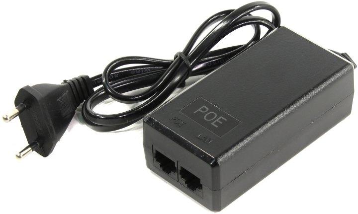 Блок питания Orient SAP-C48POE PoE injector (Вх. AC100-240V Вых. PoE 48V 0.5A) - фото 1 - id-p211091603