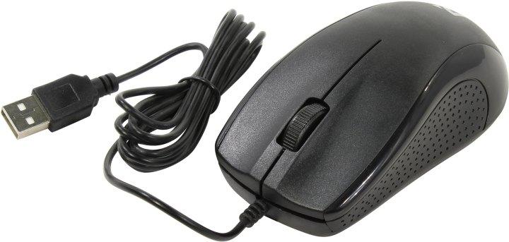 Манипулятор Defender Optical Mouse Optimum MB-160 Black (RTL) USB 3btn+Roll 52160 - фото 1 - id-p212718296