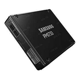 Твердотельный накопитель Samsung Enterprise SSD, 2.5"(SFF), PM1733 EVT2, 3840GB, NVMe, U.2(SFF-8639), PCIe