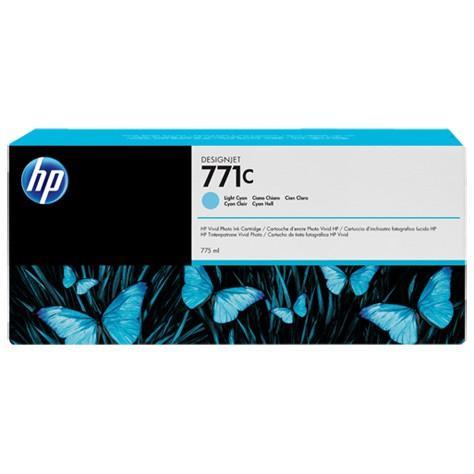 Картридж струйный HP 771C B6Y12A светло-голубой (775мл) для HP DJ Z6200 - фото 1 - id-p212704644