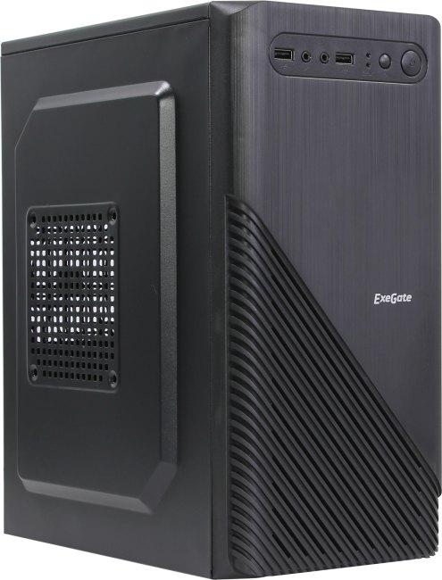 Exegate EX277799RUS Корпус Minitower BAA-103 Black, mATX, AAA450, 80mm, 2*USB, Audio - фото 1 - id-p203910070