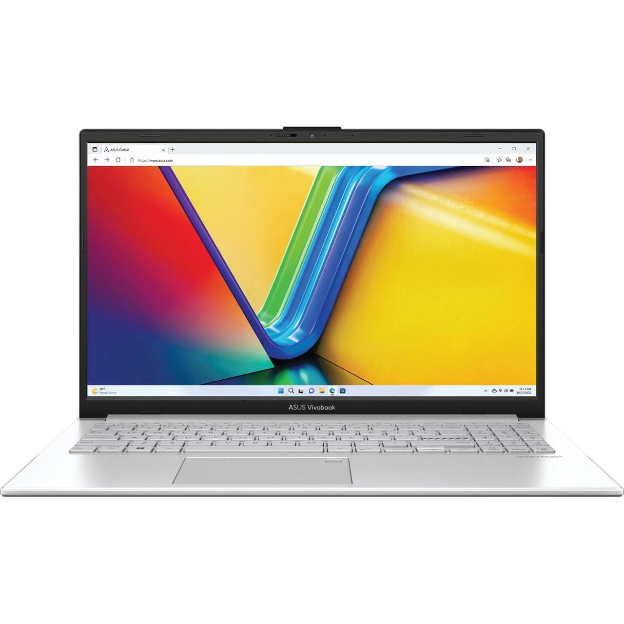 Ноутбук ASUS E1504FA-L1013W 15.6"(1920x1080 OLED)/AMD Ryzen 5 7520U(2.8Ghz)/8192Mb/512PCISSDGb/noDVD/Int:AMD - фото 1 - id-p219795356