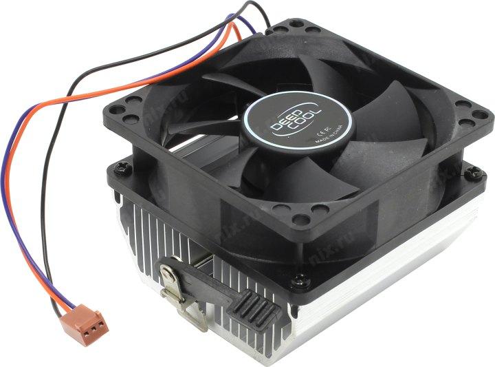 Охладитель Deepcool DP-ACAL-A09 (V2) CK-AM209 (3пин AM2 / AM4 / FM2 28дБ 2500об / мин Al)