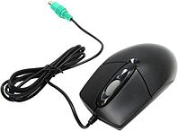 Манипулятор A4Tech Optical Mouse OP-720-Black (RTL) PS/2 3btn+Roll