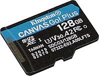 Карта Памяти micro SDCG3/128GBSP Kingston Canvas Go Plus UHS-I U3 A2 (170/90 MB/s)