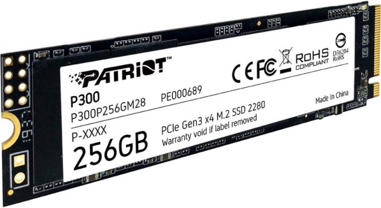 Накопитель Patriot SSD M.2 256Gb P300 P300P256GM28 - фото 1 - id-p203910166
