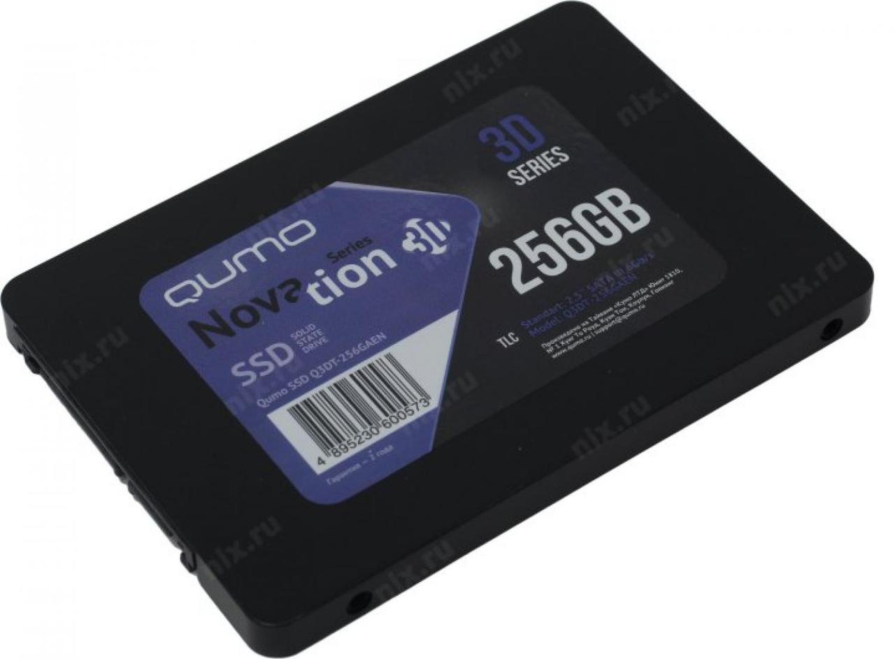QUMO SSD 256GB QM Novation Q3DT-256GAEN {SATA3.0} - фото 1 - id-p219588754