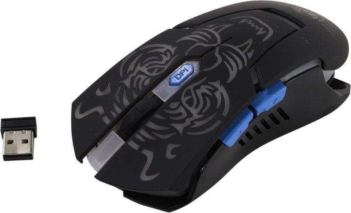 Манипулятор Dialog Gan-Kata Gaming Mouse MRGK-12UR (RTL) USB 6btn+Roll беспроводная - фото 1 - id-p212701562