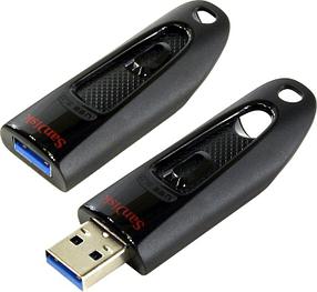 Накопитель SanDisk Ultra SDCZ48-064G-U46 USB3.0 Flash Drive 64Gb (RTL)