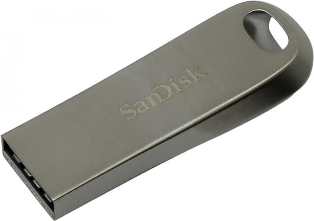 Накопитель SanDisk Ultra Luxe SDCZ74-128G-G46 USB3.1 Flash Drive 128Gb (RTL) - фото 1 - id-p204487409