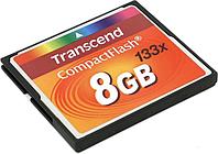 Карта памяти Transcend TS8GCF133 CompactFlash Card 8Gb 133x