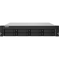 Сетевое хранилище без дисков QNAP. SMB QNAP TS-832PXU-RP-4G 8-Bay 2U rackmount NAS, AL324 quad-core 1.7 GHz,,