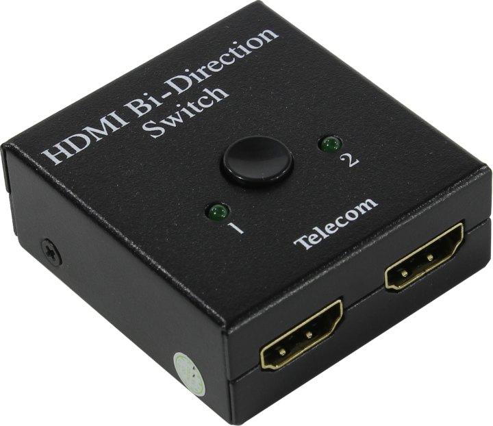 Коммутатор Telecom TTS5015 2-port HDMI1.4 Bi-direction Switch (1in - 2out 2in - 1out) - фото 1 - id-p214734259