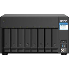 Сетевое хранилище без дисков QNAP. SMB QNAP TS-832PX-4G 8-Bay NAS, AL324 64-bit quad-core 1.7GHz, 4GB DDR4