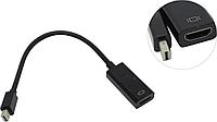 Exegate EX-mDPM-HDMIF-0.15 Кабель-переходник miniDisplayPort (M) - HDMI (F) 0.15м EX284922RUS