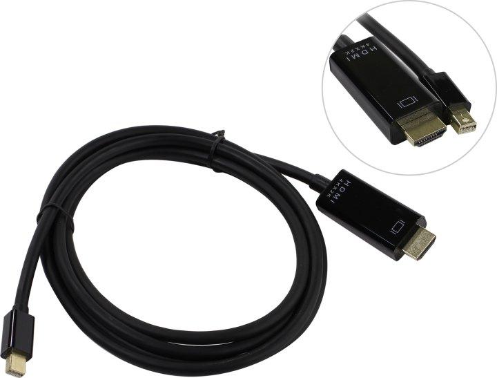 Cablexpert CC-mDP-HDMI-6 Кабель-адаптер miniDisplayPort(M) - HDMI (M) 1.8м - фото 1 - id-p214276254