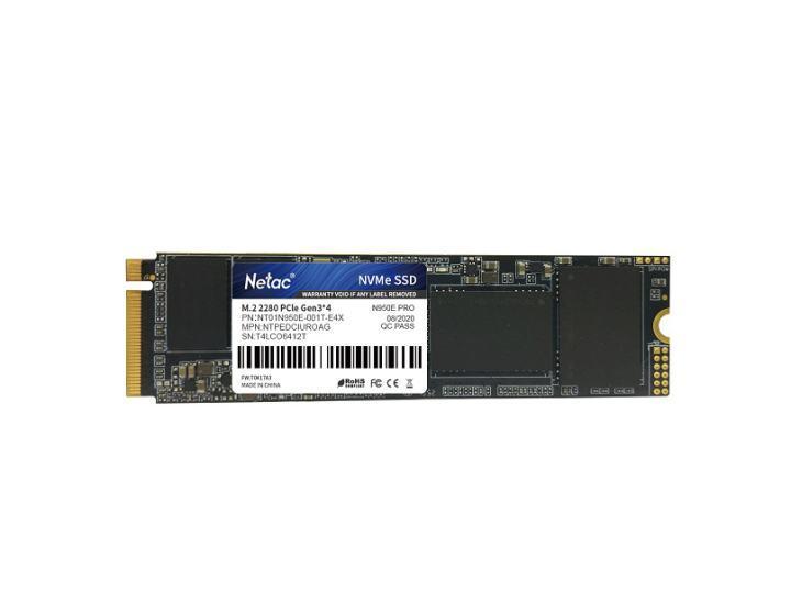 Накопитель SSD M.2 2280 M PCI Express 3.0 x4 Netac 1TB N950E PRO (NT01N950E-001T-E4X) 3350/2800 MBps TLC - фото 1 - id-p212721813