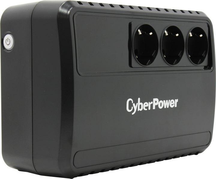 CyberPower BU600E UPS {600VA/360W (3 EURO)} - фото 1 - id-p214266354