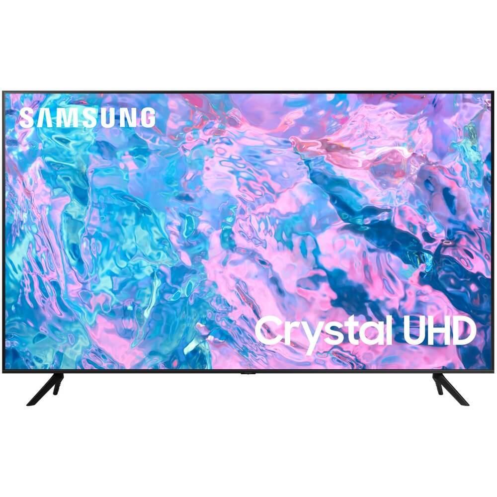 Телевизор LED Samsung 65" UE65CU7100UXRU Series 7 черный 4K Ultra HD 60Hz DVB-T2 DVB-C DVB-S2 USB WiFi Smart - фото 1 - id-p218810189