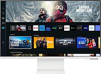 Монитор Samsung 32" M8 LS32CM801UI белый VA LED 16:9 HDMI M/M матовая HAS 400cd 178гр/178гр 3840x2160 60Hz 4K